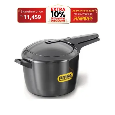 Picture of 9 Liter Futura Hard Anodized Pressure Cooker