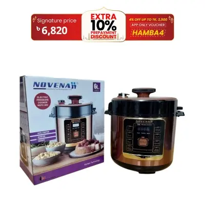 Picture of Novena Electric pressure cooker 6 Liter NEPC-600