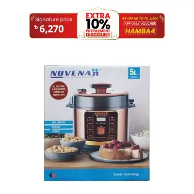 Picture of Novena Electric pressure cooker 5 Liter NEPC-500