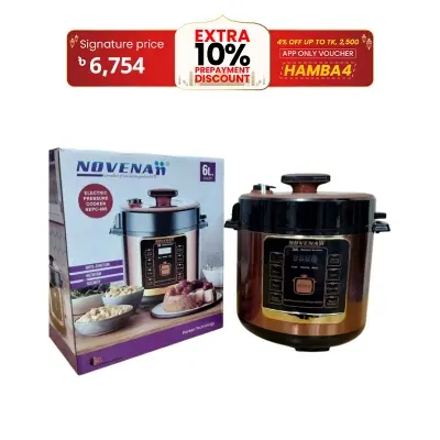 Picture of Novena Electric pressure cooker 6 Liter NEPC-600