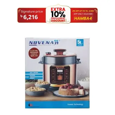 Picture of Novena Electric pressure cooker 5 Liter NEPC-500