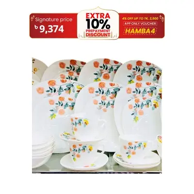 Picture of 32 Pcs Pyrex Dinner Set KML0044