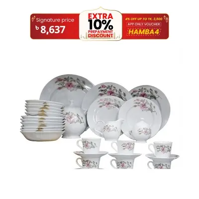 Picture of 52 pc Akij original ceramic  Dinner set set