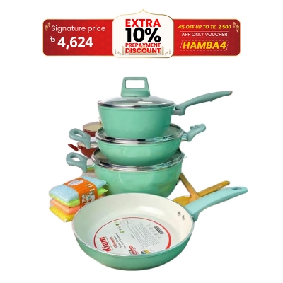 Picture of kiam ceramic coating 7 pc non stick set