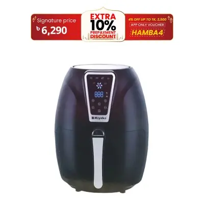 Picture of Miyako Digital Electric Air Fryer | Model : AF-620 | 2.5 Ltr Fry Basket | 3.0 Ltr Pot Capacity