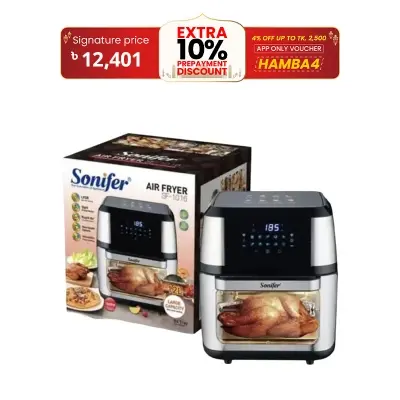 Picture of Sonifer Air Fryer model : SF-1016 - 12litter - Black 