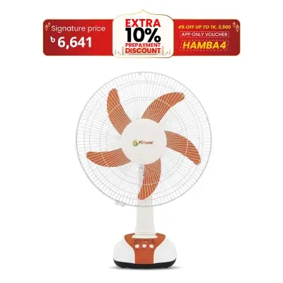 Picture of Me Defender 16-inch rechargeable table fan, model ME-912D