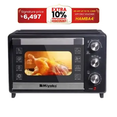 Picture of 27 Liter Miyako Electric Oven MT-827RCL Or MT-827BLKRB