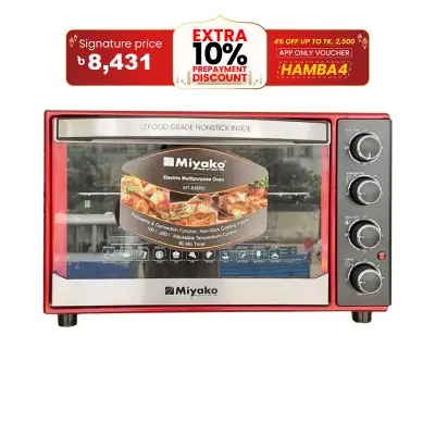 Picture of 36 Liter Miyako Electric Oven MT-836 with rotisserie convection function