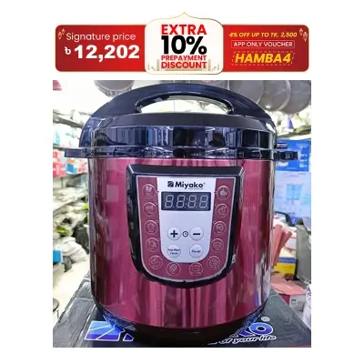 Picture of Miyako 10 Liter Electric Pressure Cooker EPC-1017 With 12 Cooking Setup