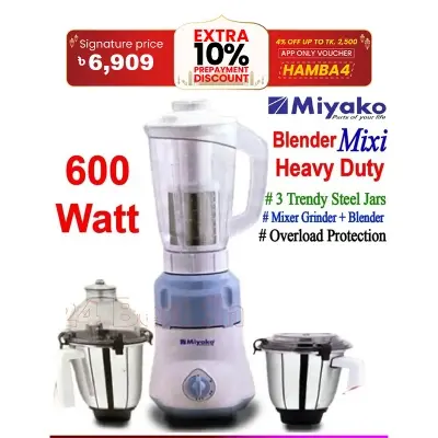 Picture of Miyako Blender Mixi Heavy Duty 600 Watt