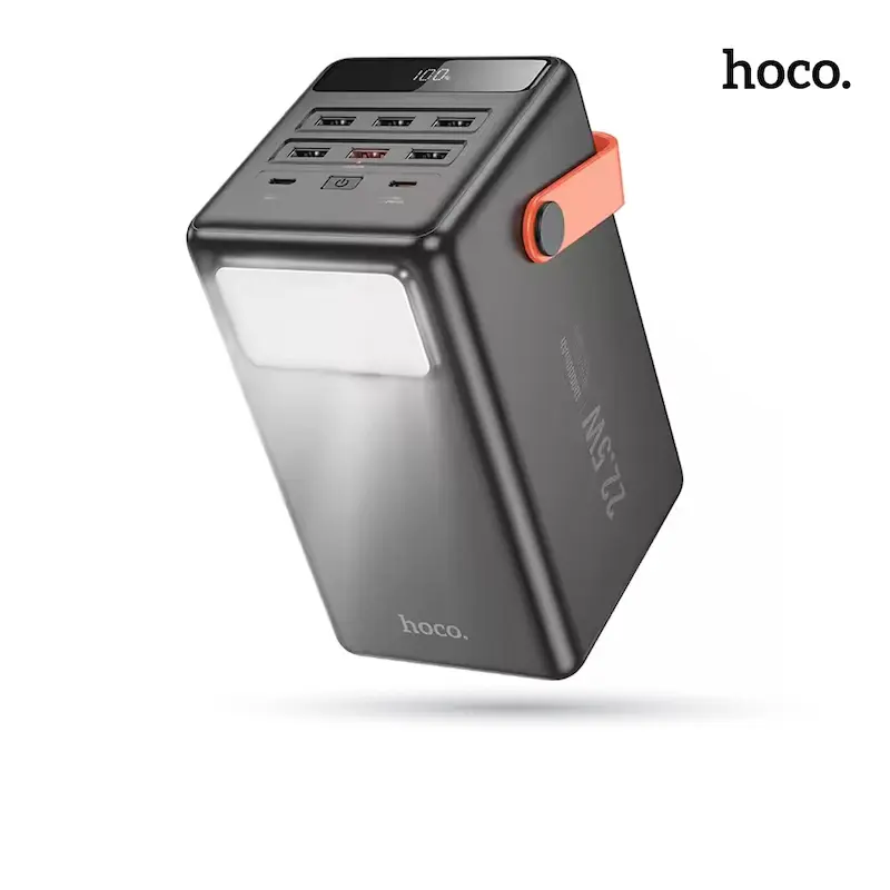 Picture of HOCO MMJ-20 PD 20W Fast Charging 100000mAh (1 Lakh mAh) Power Bank With Flash Light Portable Charging Station With 14 Days Free Return & 3 Months Warranty