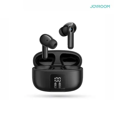Picture of JOYROOM JR-FN3 ANC+ENC Active Noise Cancelling Wireless Earbuds - Black