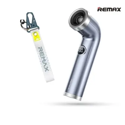 Picture of REMAX RS-SF16 Digital Handheld 100-Speed Adjustment Bladeless Design 12m/s Wind 10H Runtime Portable Wearable Fans