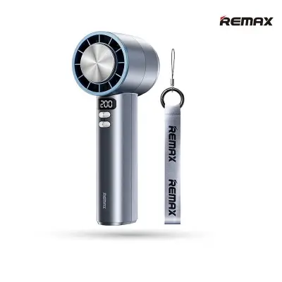 Picture of REMAX RS-SF12 Semiconductor Cooling Fan 200-Speed Digital Display Instant Ice Cooling Turbo Dual Airflow Portable Handheld Fan
