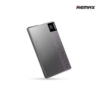 Picture of REMAX MP-6 Magnetic 15W Wireless Charging & PD20W Fast Charging Ultra Slim Digital Display Portable 10000mAh Power Bank- Black