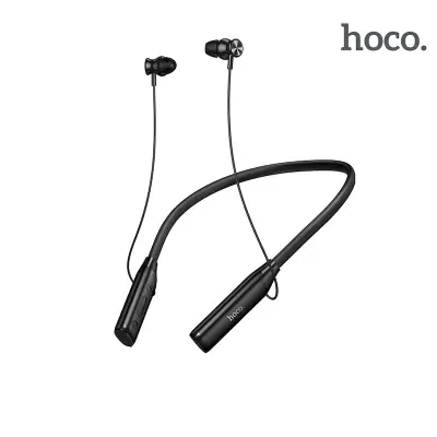 Picture of Hoco MMJ19 Long Lasting Battery Life Bluetooth Neck Mounted Earphone | 200-Hour Talk/Music Time - Black