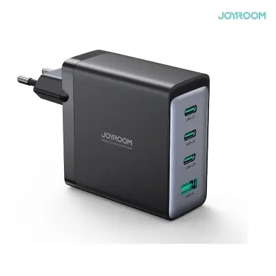 Picture of JOYROOM JR-TCG04 100W 3C1A Fast Charger with 100W Type-C to Type-C Cable 1.2m-Black