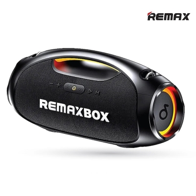 Picture of REMAX RB-M73 Venattle Series Music War Drum Portable Wireless Speaker (120W) - Black