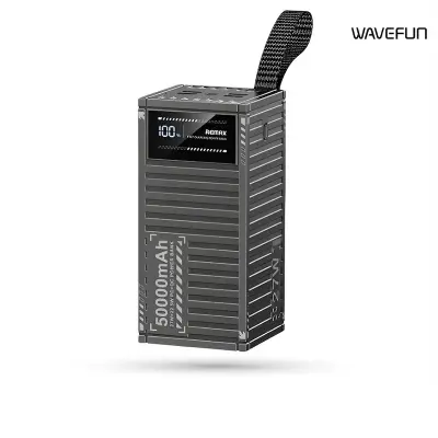Picture of REMAX RPP-161 Container Series PD27W+ QC22.5W Fast Charging 50000mAh Power Bank - Black