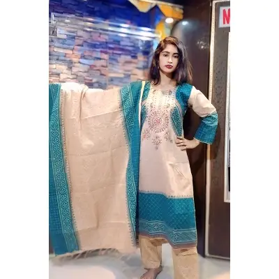 Picture of Elegant Boutique Printed Three Piece Set