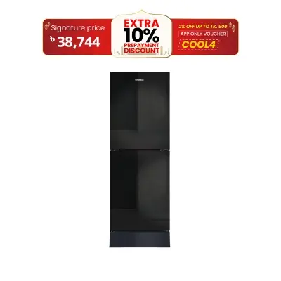 Picture of WHIRLPOOL 257 Liter Refrigerator FreshMagic Pro Crystal Black