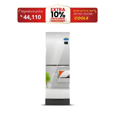 Picture of WHIRLPOOL 278 Liter Refrigerator FreshMagic Pro GD Inv Mirror