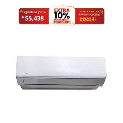 Picture of Midea 2 Ton Non-Inverter Split Type Air Conditioner (MSA24CRNEVH/MSA24CRNEBU) 