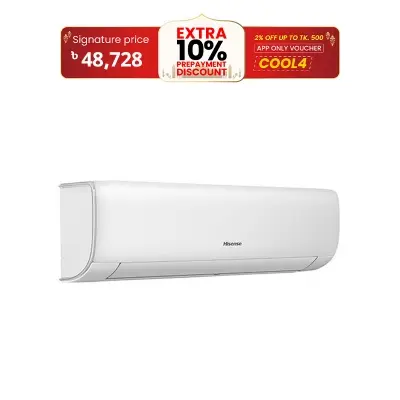 Picture of Hisense 1.5 Ton Inverter Smart Compact Air Conditioner (AS18TW4RGSKB02DU) (Best Price)