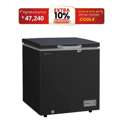 Picture of Sharp 190 Liters Chest/Deep Freezer (SCF-K250X-BK2)