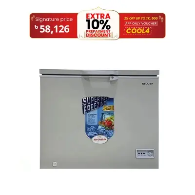 Picture of Sharp 280 Liters Chest/Deep Freezer (SCF-K400X-SL2)