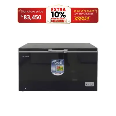Picture of Sharp 425 Liters Chest/Deep Freezer (SCF-K580X-BK2)