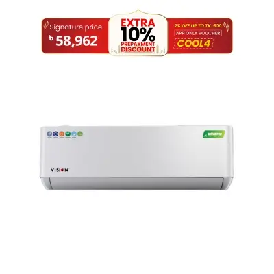Picture of Vision AC 1.5 Ton Hot And Cool & WiFi Inverter - VSN-18K-HCWiFi-INV410 4D Ultra