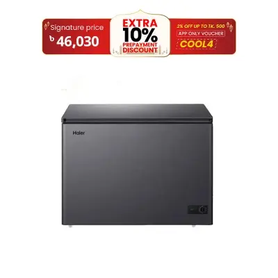 Picture of Haier 301 Liter Chest Freezer With Super Fast Cooling Capacity Upto -30°C (HCF-340SM) (Best Price)