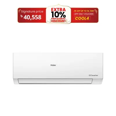 Picture of Haier 1 Ton CleanCool Inverter Pro (HSU-12CleanCool) With Frost Self-Clean Air Conditioner(INV)(Pro)