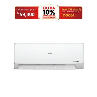 Picture of Haier 1.6 Ton HeatCool Inverter Pro Wi-Fi Control Air Conditioner [HSU-19HeatCool]