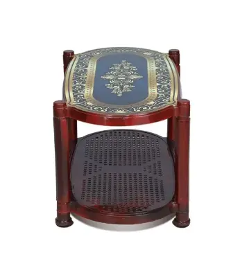 Picture of Tea Table With Stopper (Jubilee) Printed-Rose Wood
