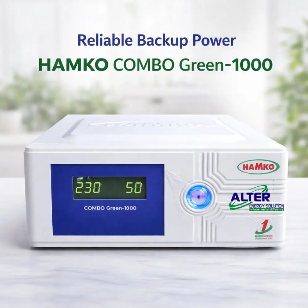Picture of Hamko Combo Green-1000VA Sine Wave IPS/UPS & Solar