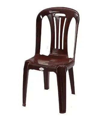 Picture of Plastic Chair W/O Arm (Stick) - Rose Wood