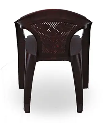 Picture of Garden Chair (Net Flower) - Rose Wood