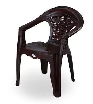 Picture of Garden Chair (Net Flower) - Rose Wood