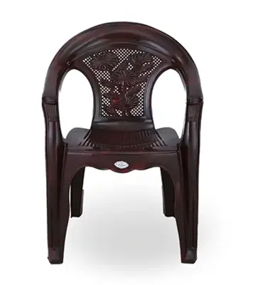 Picture of Garden Chair (Net Flower) - Rose Wood