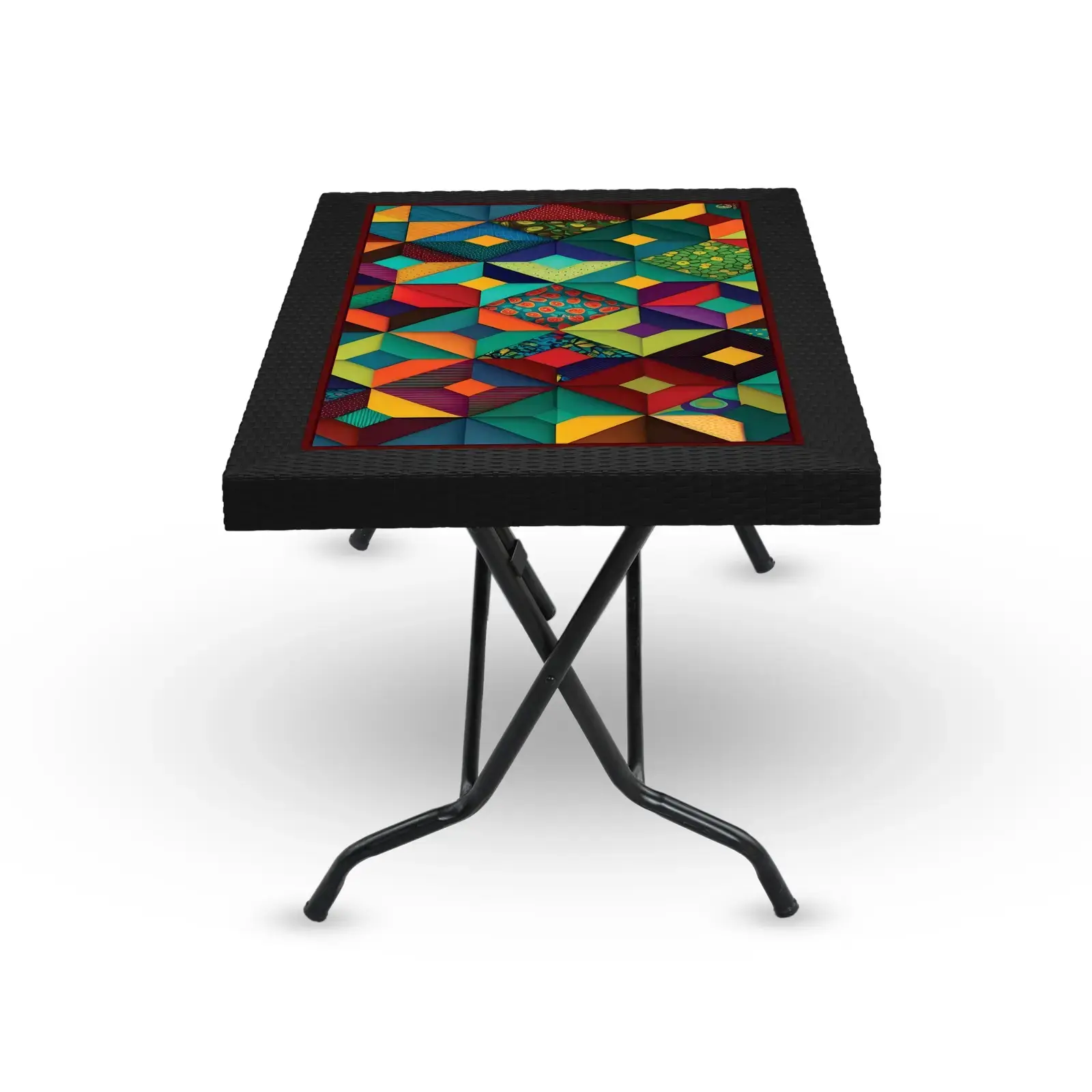 Picture of Caino Dinner Table 6 Seat S/L Print Nexus-Black