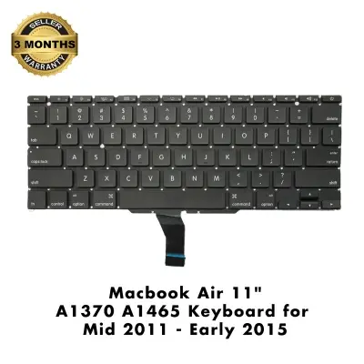Picture of MakBook Keyboard For Air 11 " A1370 A1465 US Keyboard for 2011-2015 (Black)