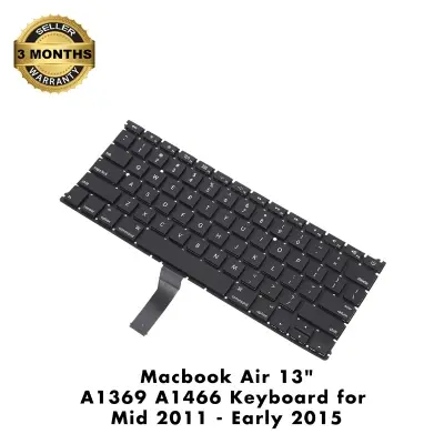 Picture of MakBook Air 13 " A1369 A1466 US Keyboard for Mid 2011 (Black)