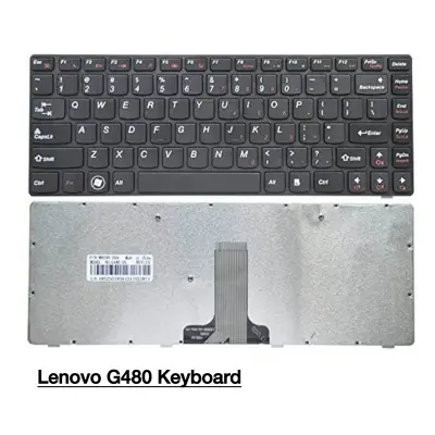 Picture of Lenovo_ Laptop Keyboard G480 G485 G490 Z380 Z480 Z485 G410 G400 G405 Laptop Keyboard - keyboard (Black)