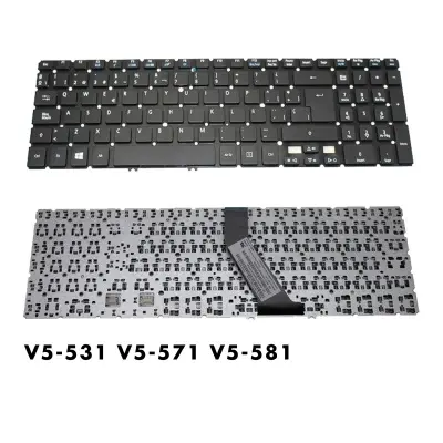 Picture of Acer Laptop Keyboard For Acer V5-531 V5-571 V5-581 Series Laptop Keyboard (Black)