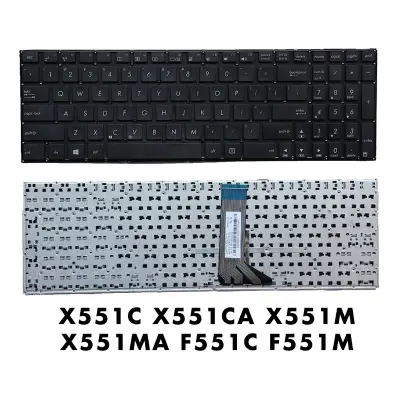 Picture of Asus Laptop Keyboard For Asus X551C X551CA X551M X551MA F551C F551M Laptop Keyboard (Black)