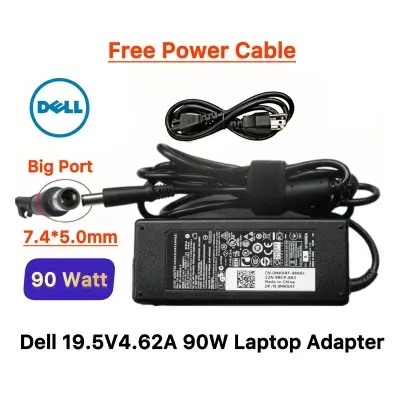 Picture of Dell Laptop Adapter For Dell E6220 E6230 E6320 E6330 E6400 E6410 E6420 E6430 E6440 E6500 E6510 E6520 E6530 E6540 E7240 E7250 E7440 E7450 Vostro 3460 3560 1540 3750 Series (19.5V-4.62A 90W-7.4mm*5.0mm) 