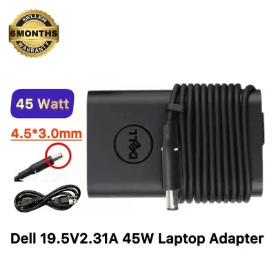 Picture of Dell Laptop Adapter For Dell Inspiron 15 3551 3511 3411 3552 3558 3559 5551 5552 5555 5558 5559 5565 5567 5568 5578 7558 7568 7569 7579 Inspiron 11 13 14-3000 15-3000 Series (19.5V-2.31A 45W-4.5mm*3.0mm) 